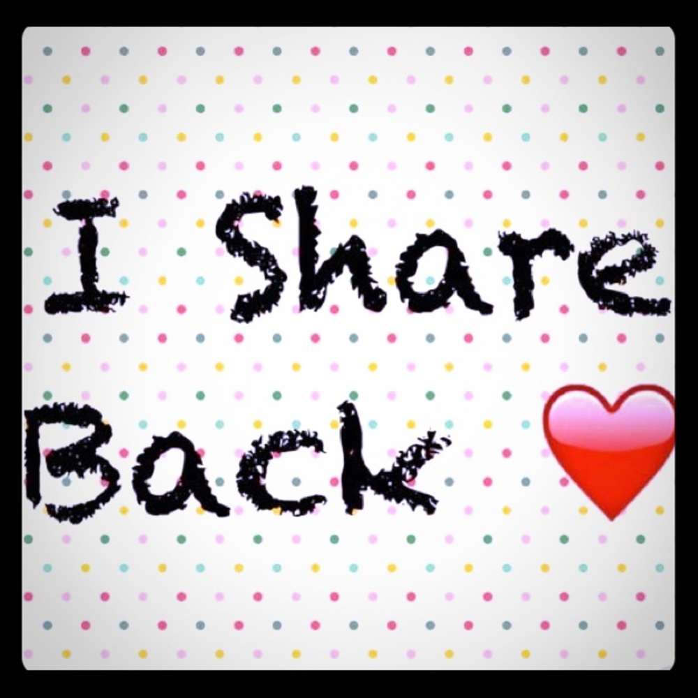 SHARE MY ITEMS & I will share YOURS!